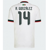 Billige Mexico Armando Gonzalez #14 Udebanetrøje VM 2026 Kort ærmer