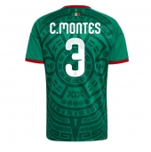 Billige Mexico Cesar Montes #3 Hjemmebanetrøje VM 2026 Kort ærmer