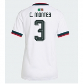 Billige Mexico Cesar Montes #3 Udebanetrøje Dame VM 2026 Kort ærmer