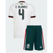 Billige Mexico Edson Alvarez #4 Udebanetrøje Børn VM 2026 Kort ærmer (+ bukser)