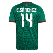 Billige Mexico Erick Sanchez #14 Hjemmebanetrøje VM 2026 Kort ærmer