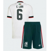 Billige Mexico Erik Lira #6 Udebanetrøje Børn VM 2026 Kort ærmer (+ bukser)