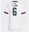 Billige Mexico Erik Lira #6 Udebanetrøje Dame VM 2026 Kort ærmer
