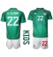 Billige Mexico Hirving Lozano #22 Hjemmebanetrøje Børn VM 2022 Kort ærmer (+ bukser)