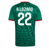 Billige Mexico Hirving Lozano #22 Hjemmebanetrøje VM 2026 Kort ærmer