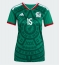 Billige Mexico Israel Reyes #15 Hjemmebanetrøje Dame VM 2026 Kort ærmer