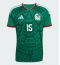 Billige Mexico Israel Reyes #15 Hjemmebanetrøje VM 2026 Kort ærmer