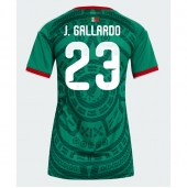 Billige Mexico Jesus Gallardo #23 Hjemmebanetrøje Dame VM 2026 Kort ærmer