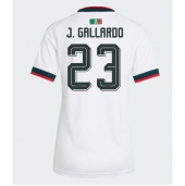 Billige Mexico Jesus Gallardo #23 Udebanetrøje Dame VM 2026 Kort ærmer