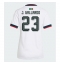 Billige Mexico Jesus Gallardo #23 Udebanetrøje Dame VM 2026 Kort ærmer