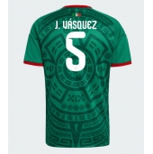 Billige Mexico Johan Vasquez #5 Hjemmebanetrøje VM 2026 Kort ærmer