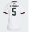 Billige Mexico Johan Vasquez #5 Udebanetrøje Dame VM 2026 Kort ærmer