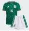 Billige Mexico Julian Quinones #16 Hjemmebanetrøje Børn VM 2026 Kort ærmer (+ bukser)