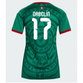 Billige Mexico Orbelin Pineda #17 Hjemmebanetrøje Dame VM 2026 Kort ærmer