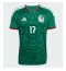 Billige Mexico Orbelin Pineda #17 Hjemmebanetrøje VM 2026 Kort ærmer