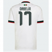 Billige Mexico Orbelin Pineda #17 Udebanetrøje VM 2026 Kort ærmer
