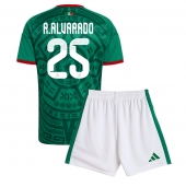 Billige Mexico Roberto Alvarado #25 Hjemmebanetrøje Børn VM 2026 Kort ærmer (+ bukser)