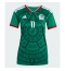 Billige Mexico Santiago Gimenez #11 Hjemmebanetrøje Dame VM 2026 Kort ærmer