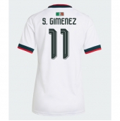 Billige Mexico Santiago Gimenez #11 Udebanetrøje Dame VM 2026 Kort ærmer