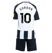 Billige Newcastle United Anthony Gordon #10 Hjemmebanetrøje Børn 2024-25 Kort ærmer (+ bukser)