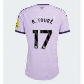 Billige Newcastle United Bazoumana Toure #17 Tredje trøje 2026-27 Kort ærmer