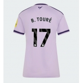 Billige Newcastle United Bazoumana Toure #17 Tredje trøje Dame 2026-27 Kort ærmer
