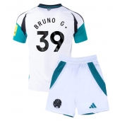Billige Newcastle United Bruno Guimaraes #39 Tredje trøje Børn 2024-25 Kort ærmer (+ bukser)