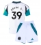 Billige Newcastle United Bruno Guimaraes #39 Tredje trøje Børn 2024-25 Kort ærmer (+ bukser)