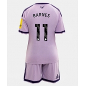 Billige Newcastle United Harvey Barnes #11 Tredje trøje Børn 2026-27 Kort ærmer (+ bukser)