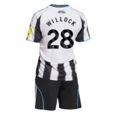Billige Newcastle United Joe Willock #28 Hjemmebanetrøje Børn 2025-26 Kort ærmer (+ bukser)
