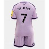 Billige Newcastle United Joelinton #7 Tredje trøje Børn 2026-27 Kort ærmer (+ bukser)