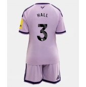 Billige Newcastle United Lewis Hall #3 Tredje trøje Børn 2026-27 Kort ærmer (+ bukser)