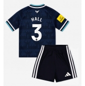 Billige Newcastle United Lewis Hall #3 Udebanetrøje Børn 2026-27 Kort ærmer (+ bukser)