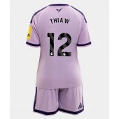 Billige Newcastle United Malick Thiaw #12 Tredje trøje Børn 2026-27 Kort ærmer (+ bukser)