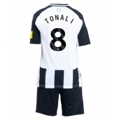 Billige Newcastle United Sandro Tonali #8 Hjemmebanetrøje Børn 2024-25 Kort ærmer (+ bukser)