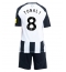 Billige Newcastle United Sandro Tonali #8 Hjemmebanetrøje Børn 2024-25 Kort ærmer (+ bukser)