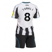 Billige Newcastle United Sandro Tonali #8 Hjemmebanetrøje Børn 2025-26 Kort ærmer (+ bukser)