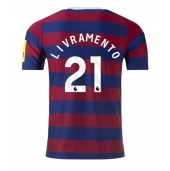 Billige Newcastle United Tino Livramento #21 Udebanetrøje 2024-25 Kort ærmer