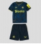 Billige Newcastle United Tredje trøje Børn 2023-24 Kort ærmer (+ bukser)
