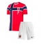 Billige Norge Alexander Sorloth #7 Hjemmebanetrøje Børn VM 2026 Kort ærmer (+ bukser)
