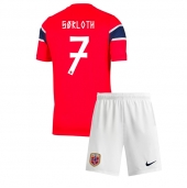 Billige Norge Alexander Sorloth #7 Hjemmebanetrøje Børn VM 2026 Kort ærmer (+ bukser)
