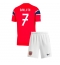 Billige Norge Alexander Sorloth #7 Hjemmebanetrøje Børn VM 2026 Kort ærmer (+ bukser)