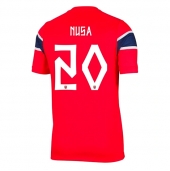 Billige Norge Antonio Nusa #20 Hjemmebanetrøje VM 2026 Kort ærmer