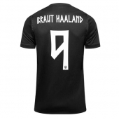Billige Norge Erling Haaland #9 Udebanetrøje VM 2026 Kort ærmer