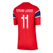 Billige Norge Jorgen Strand Larsen #11 Hjemmebanetrøje Dame VM 2026 Kort ærmer