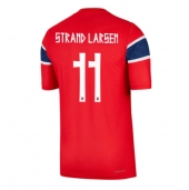 Billige Norge Jorgen Strand Larsen #11 Hjemmebanetrøje VM 2026 Kort ærmer