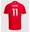 Billige Nottingham Forest Chris Wood #11 Hjemmebanetrøje 2024-25 Kort ærmer