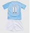 Billige Nottingham Forest Chris Wood #11 Tredje trøje Børn 2024-25 Kort ærmer (+ bukser)