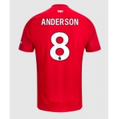 Billige Nottingham Forest Elliot Anderson #8 Hjemmebanetrøje 2024-25 Kort ærmer