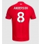 Billige Nottingham Forest Elliot Anderson #8 Hjemmebanetrøje 2024-25 Kort ærmer